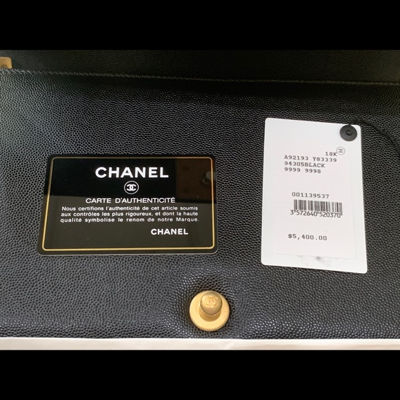 🚫SOLD🚫NEW & AUTHENTIC CHANEL BOY FLAP BAG - Picture 7 of 8